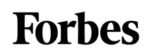 Forbes logo, press coverage of Sogand Nobahar's work.