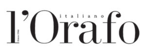 L'Orafo Italiano logo, press coverage of Sogand Nobahar's work.